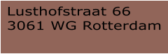 Lusthofstraat 66 3061 WG Rotterdam