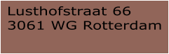 Lusthofstraat 66 3061 WG Rotterdam